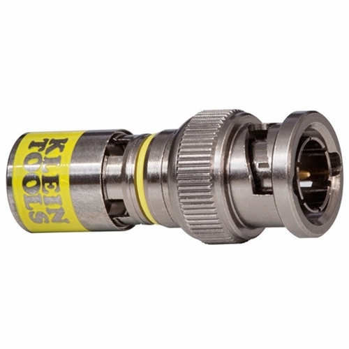 KLEIN VDV813-607 Universal BNC Compression Connectors RG6-R6Q 10-Pack 092644581434