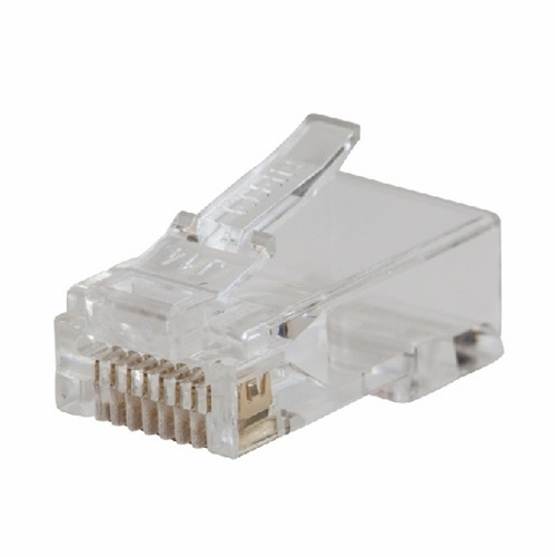 KLEIN VDV826-762 Pass-Thru&trade; Modular Data Plugs, RJ45-CAT5e, 200-Pack 092644691881