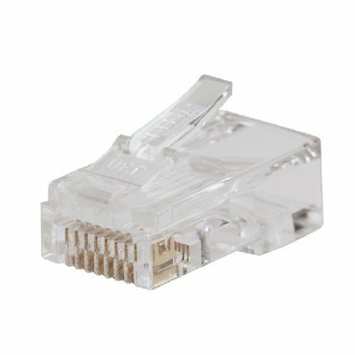 KLEIN VDV826-763 Pass-Thru™ Modular Data Plugs, RJ45-CAT6, 200-Pack 092644691898