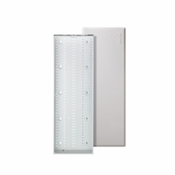 LEVITON 47605-42W  42 inch Structured Media Enclosure w/Flush Mount Cover, Metal, White 078477046104
