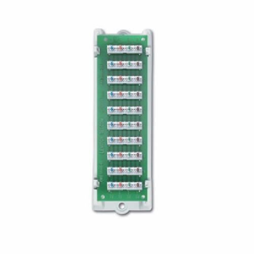 LEVITON 47689-B 1x9 Bridged Telephone Module, includes 110 punch down tool 078477110928