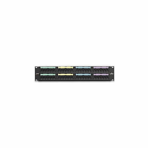 LEVITON 69586-U48 48 PORT CAT6 PATCH PANEL