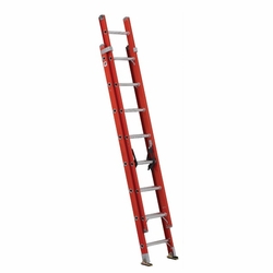 LOUISVILLE FE3216 16 foot Fiberglass Extension Ladder