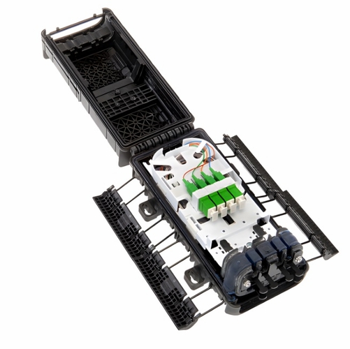 Lynn Hyperdropgel   Hdpas-Gel-Sa1-P4 4-Port Indoor/Outdoor Patch & Splice Enclosure W/1M Pigtail