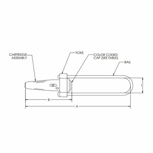 MACLEAN 5200 1/4 inch Strand Vise PER EACH NEW