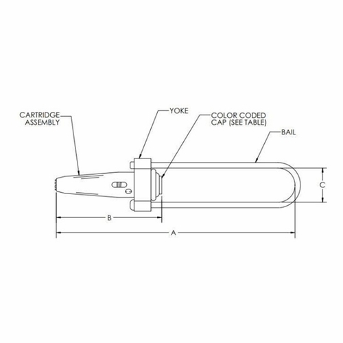 MACLEAN 5201 5/16 inch Strandvise Per Each NEW