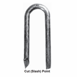 MACLEAN J6652 Copper Coated 1.5 x 3/8 x 0.148 in Cut/Slash Pt. Staple Per Lb ***MUST ORDER IN QTY 50
