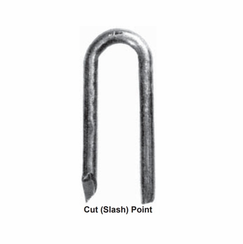 MACLEAN J6652 Copper Coated 1.5 x 3/8 x 0.148 in Cut/Slash Pt. Staple Per Lb ***MUST ORDER IN QTY 50