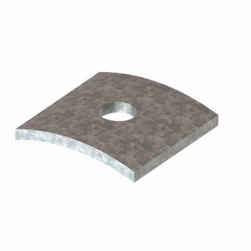 Maclean J6822 2-1/2 Inch Curved Square Washer For 5/8 Bolt
