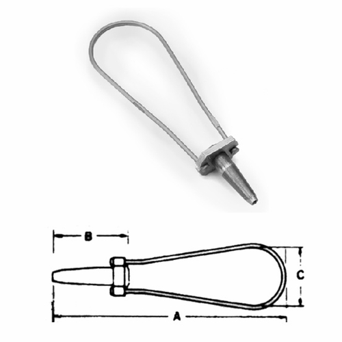 Maclean Power Systems 5058 Wire Vise 0.091-0.114, 12-13 Usswg Pack Of 100
