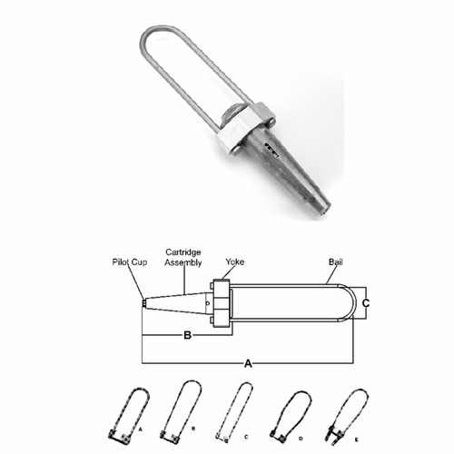 MACLEAN POWER SYSTEMS 5101 5/16 inch STRANDVISE PER/EACH