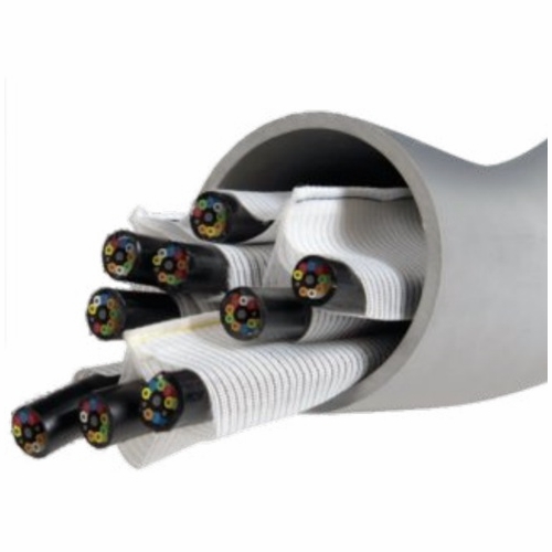 MAXCELL MXC2003YL500 3 inch, 3 Cell Detectable Textile Innerduct, Yellow 500 ft