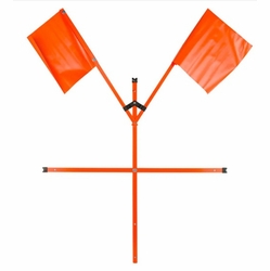 Mdi Dlx-03628Bf Duralatch Crossbracing W/2 Flags For 48 Inch Signs Model Dlx-03628Bf