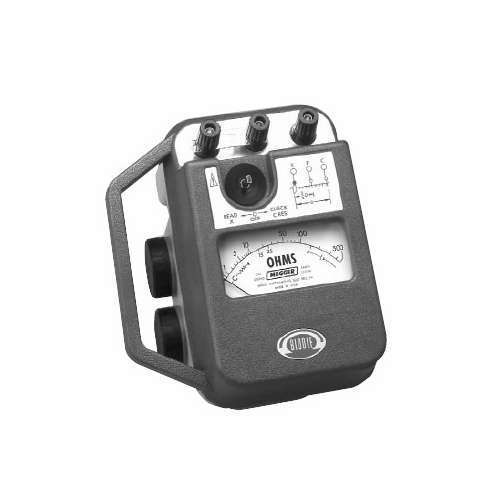 MEGGER 250260 500 OHM 3-TERM GND RESIST TESTER