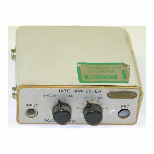 Metrotel Mt147C Amplifier-Only, Without Headset Or Probe  Repaired