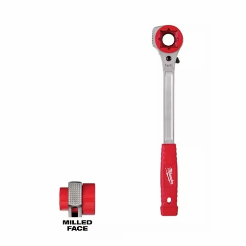 MILWAUKEE 48-22-9213M Linemans High Leverage Ratcheting Wrench with Milled Strike Face