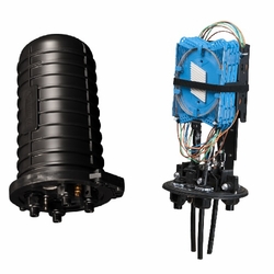 Multilink 020-059-10  4024-D Starfighter Dome Enclosure (1 1120-Sstp Splice Tray Included) Splice Cl