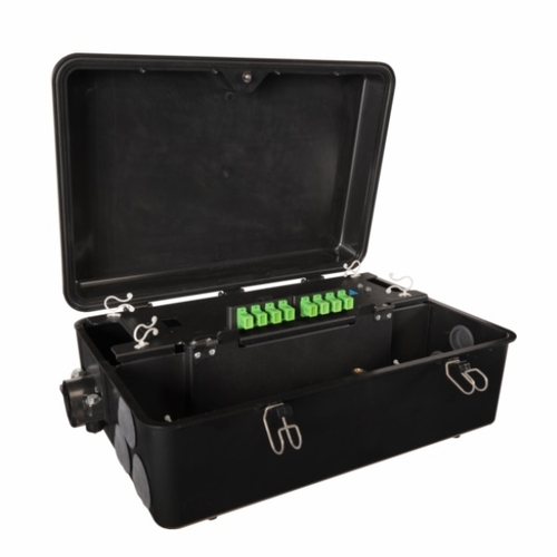 Multilink 020-066-10 Starfighter OTE Optical Termination Enclosure w/8 SC/APC Adapters Splice Closu
