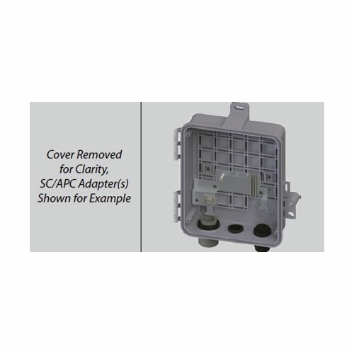 Multilink 020-225-30 Rni-300 W/1 Sc/Apc Simplex Adapter W/Accessories Wall Mount Fiber Enclosures