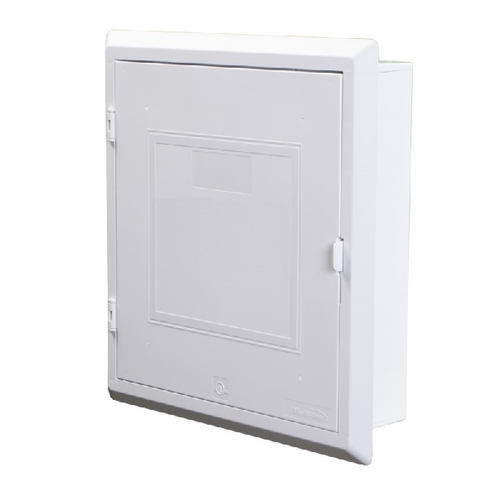 Multilink 020-297-20  15 Inch  Flared/Tapered Frame Wall Mount Solid Door White Wall Mount Fiber Enc