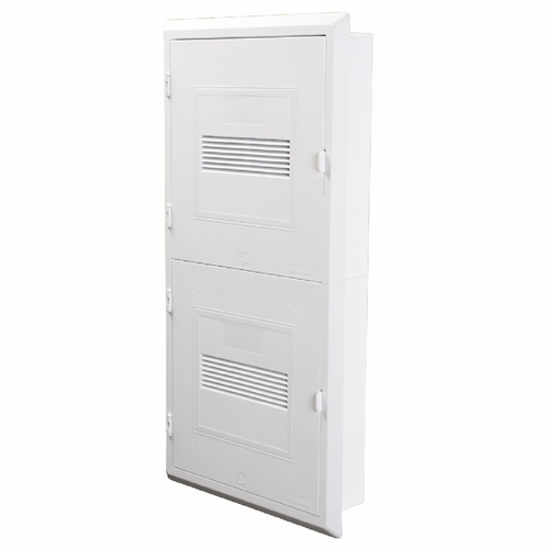 Multilink 020-299-10  30 Inch  Flared/Tapered Frame Wall Mount Vented Door White Wall Mount Fiber En