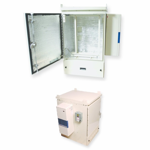 Multilink 030-123-10 MINI OTN with 4k BTU A/C, Beige 17RU Mini-OTN