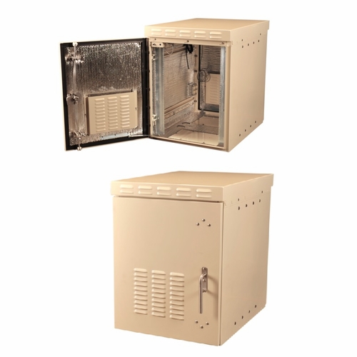 Multilink 030-245-10 16RU Ground Mount Enclosure Dual Door Ground Mount 16RU