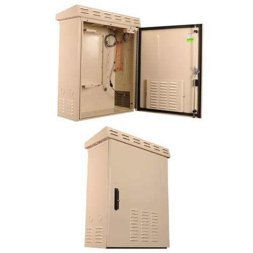 Multilink 030-264-20 5RU Enclosure w/Verticle Swing Out Rack and Service Entrance Wall Mount 5RU