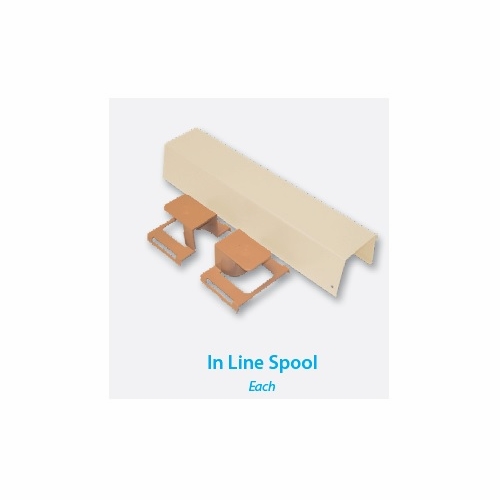 Multilink 038-009-22  3 Inch  Inline Spool  Beige Fittings For Mrm & Mrc Series Molding