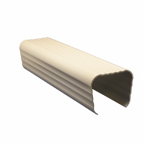 Multilink 039-138-12Dcb-W  Downspout Cover/Base  Exterior Ivory Molding 8 Ft Raceway Solutions