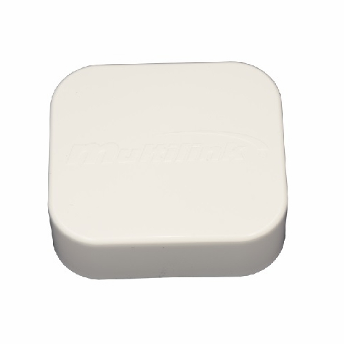 Multilink 039-139-10Dsec-W  Downspout End Cap  White Raceway Solutions