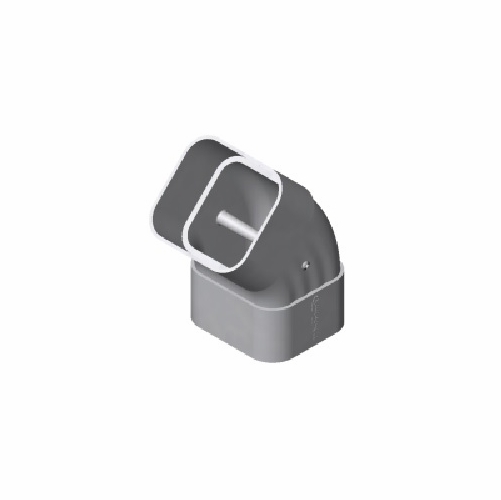 Multilink 039-147-11Dsf-45-W  Downspout 45 Degree Flat Fitting  Brown Raceway Solutions