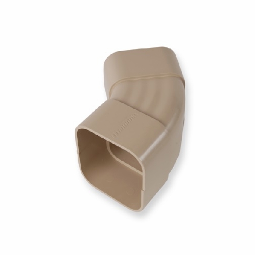 Multilink 039-147-12Dsf-45-W  Downspout 45 Degree Flat Fitting  Exterior Ivory Raceway Solutions