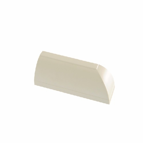 Multilink 039-218-21Mrqh14-Rec-Iv  Right End Cap 1/4 Round  Ivory Fittings For Mrm & Mrc Series Mold