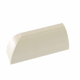 Multilink 039-219-21Mrqh14-Lec-Iv Left End Cap 1/4 Round  Ivory Fittings For Mrm & Mrc Series Moldin