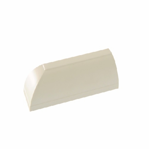 Multilink 039-219-21Mrqh14-Lec-Iv Left End Cap 1/4 Round  Ivory Fittings For Mrm & Mrc Series Moldin