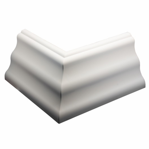 Multilink 039-404-12Mrwh15-Ocr-W Outside Corner & Radius Hinged Cover Molding  White Fittings For Mr