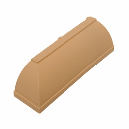 Multilink 039-472-1084125-Cv   2-3/4 Inch  X 8 Inch  Cove Right End Cap   Beige Fittings For Mrm & M