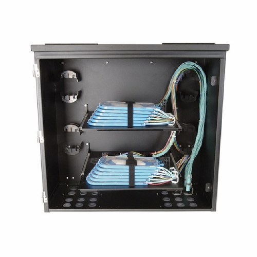 Multilink 045-009-10  Ose 384/576 Black Wall Mount Fiber Enclosures
