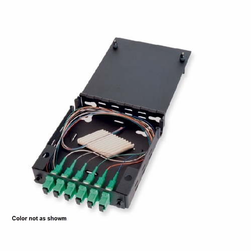 Multilink 045-187-11 FWM-1X-SP, Wall mount 1 panel singe door FDI W/splice chip OFF WHITE Select