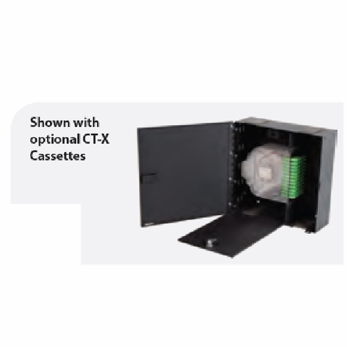 Multilink 045-776-10  Fwm-4X-Bk-Mul Wall Mount Enclosure Holds 4 Panels - Blk Wall Mount Fiber Enclo