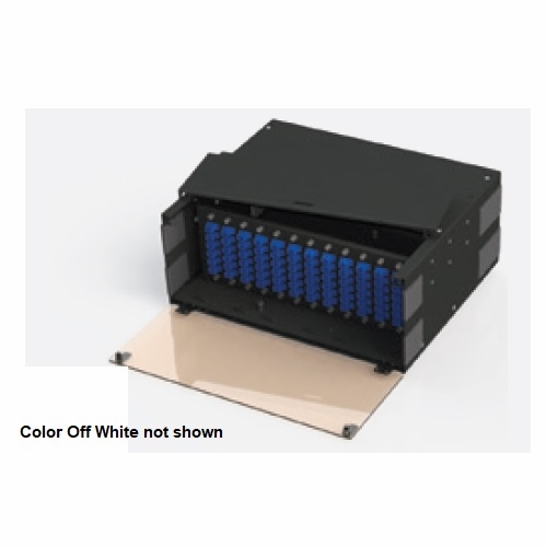 Multilink 045-800-11 Frm-4Ru-12X-Ts-S Off White Slide Out Tray, Holds 12 Panels-Ow Rack Mount Fiber