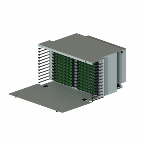 Multilink 045-899-10  Frm-6.5Ru-Xx-Sig Rack Mount Fdu 6.5Ru Beige W/Ct-X Bulkhead Rack Mount Fiber E