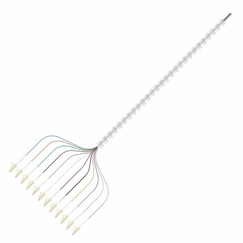 Multilink 065-179-10-Ml  Pigtail, 12 Fiber, Lc/Pc, Mm, 62.5, 3Meter Spiral Wrapped Plc Optical Split