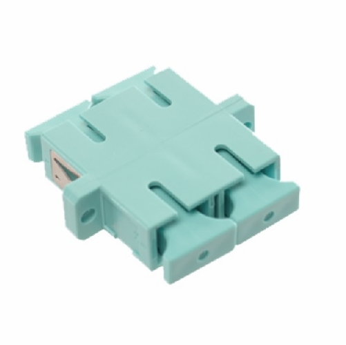 Multilink 065-237-10  Sc Duplex 10 Gig Pc Mm Phos Bronze Aqua Fiber Optic Adapters