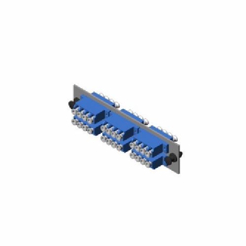 Multilink 065-244-11  Mlcq-24-Sm-C-Ow Loaded Lc Sm Ceramic Blue Preterminated Enclosures