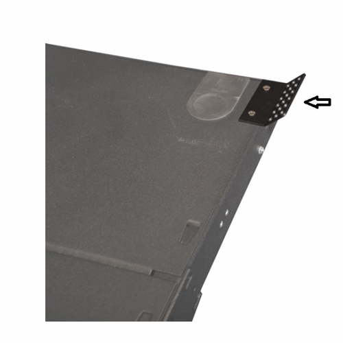 Multilink 065-249-10  Strain Relief Kit (1Ru) With Brackets And Tie Straps Rack Mount Fiber Enclos