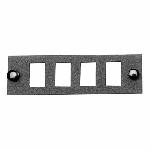 Multilink 065-354-10 MKJB-04-NB-BLK Keystone 4 Pack - BLK BLANK ADAPTER PANELS
