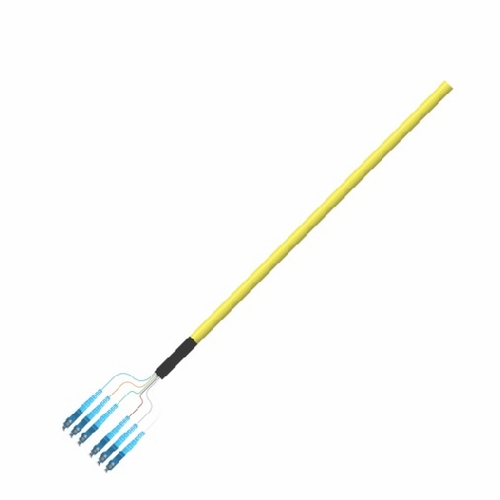 Multilink 065-370-10-Ml Pigtail, 6 Fiber, Sc/Upc, Sm, 3 Meter Ofnr (Yellow) Plc Optical Splitters