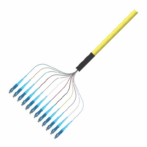 Multilink 065-371-10-Ml  Pigtail, 12 Fiber, Sc/Upc,  Sm, 3 Meter Ofnr (Yellow)  Plc Optical Splitter
